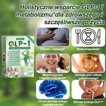 Oficjalny sklep Polska | ☘️☘️BuildLeaf® GLP-1 8-w-1 Fit & Vital roztwór doustny (Jednorazowe dziennie, widoczne zmiany w ciągu 7 dni) ✅ Otyłość, zdrowie sercowo-naczyniowe, cukrzyca, bezdech senny, zdrowie jelit, problemy ze stawami i inne.